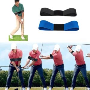 Golfsvingträningsarmband – Elastiskt armband för hållningskorrigering och svingförbättring (1 st)
